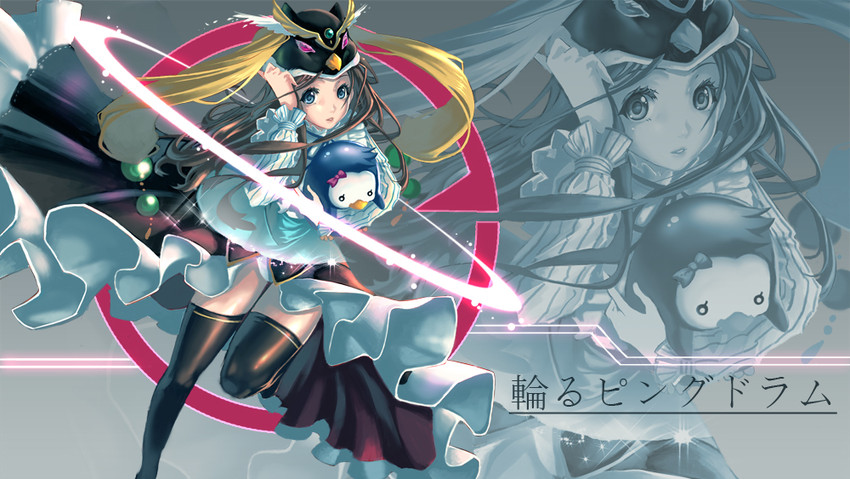 takakura himari and princess of the crystal (mawaru penguindrum) drawn by foocon