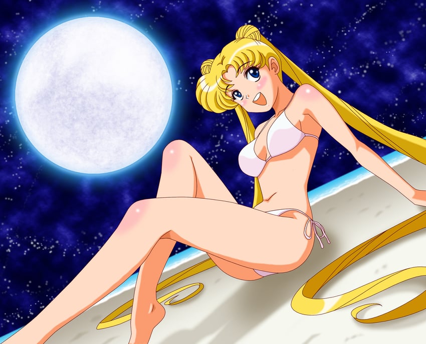 tsukino usagi (bishoujo senshi sailor moon) drawn by madefanart