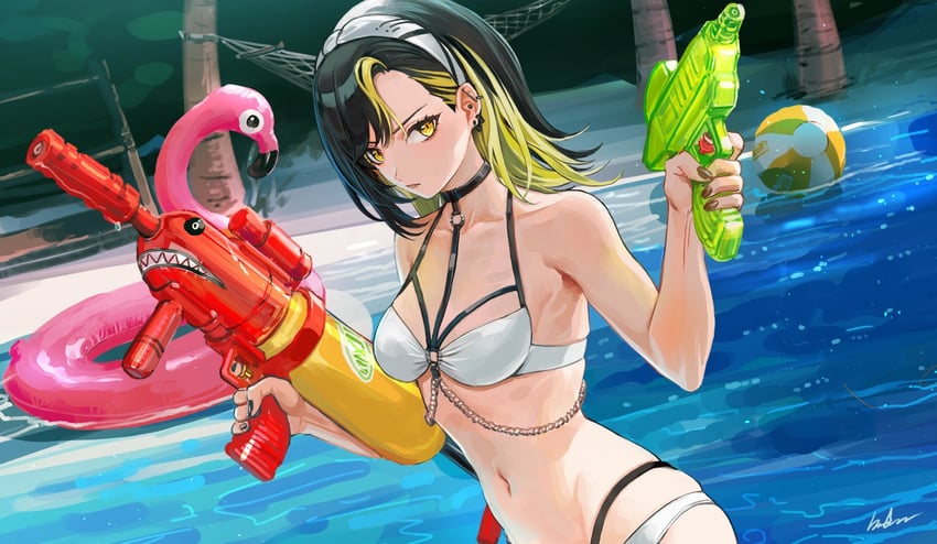 ikaruga luca (idolmaster and 1 more) drawn by infukun