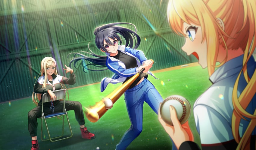 shinonome ryo, amelia thunders, and frida fernandez amber (cinderella series and 1 more)