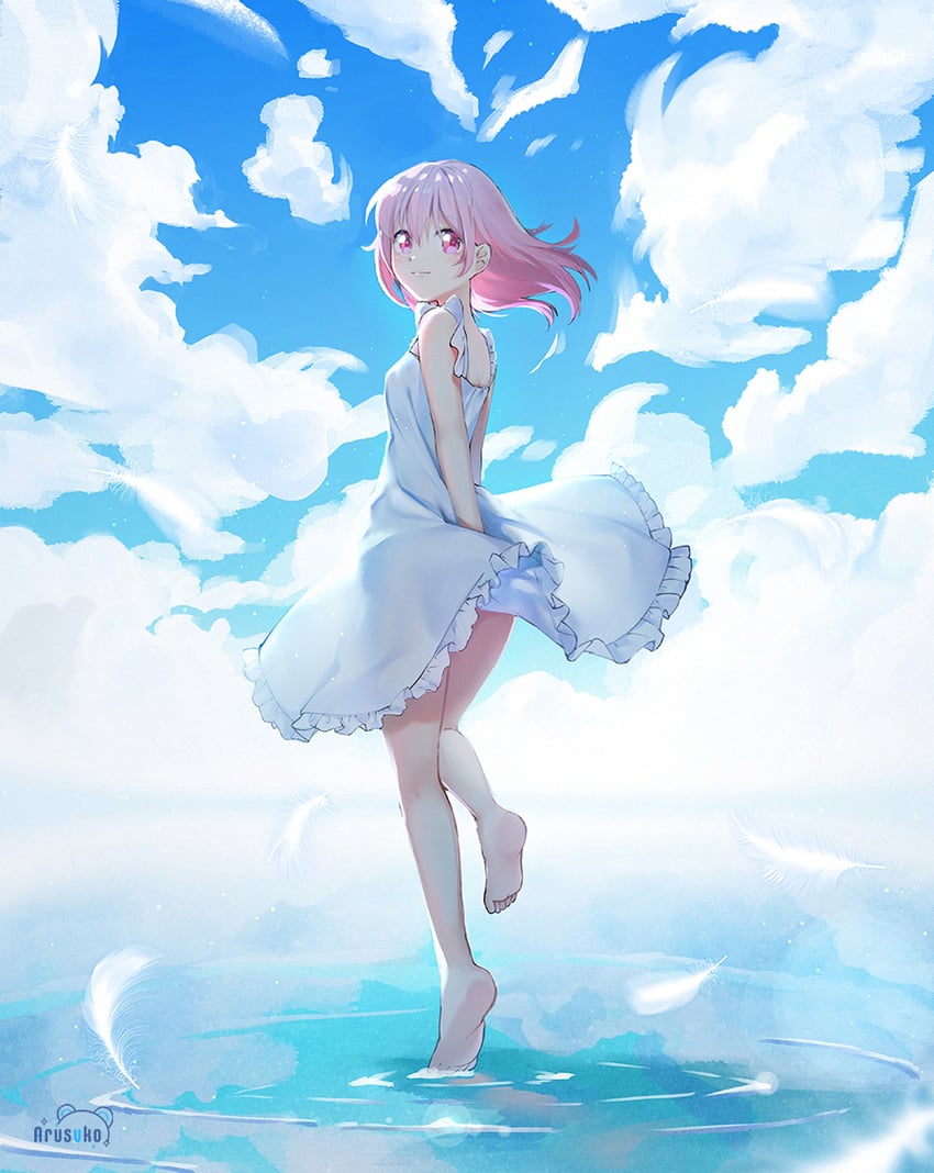 kaname madoka (mahou shoujo madoka magica and 1 more) drawn by arusuko