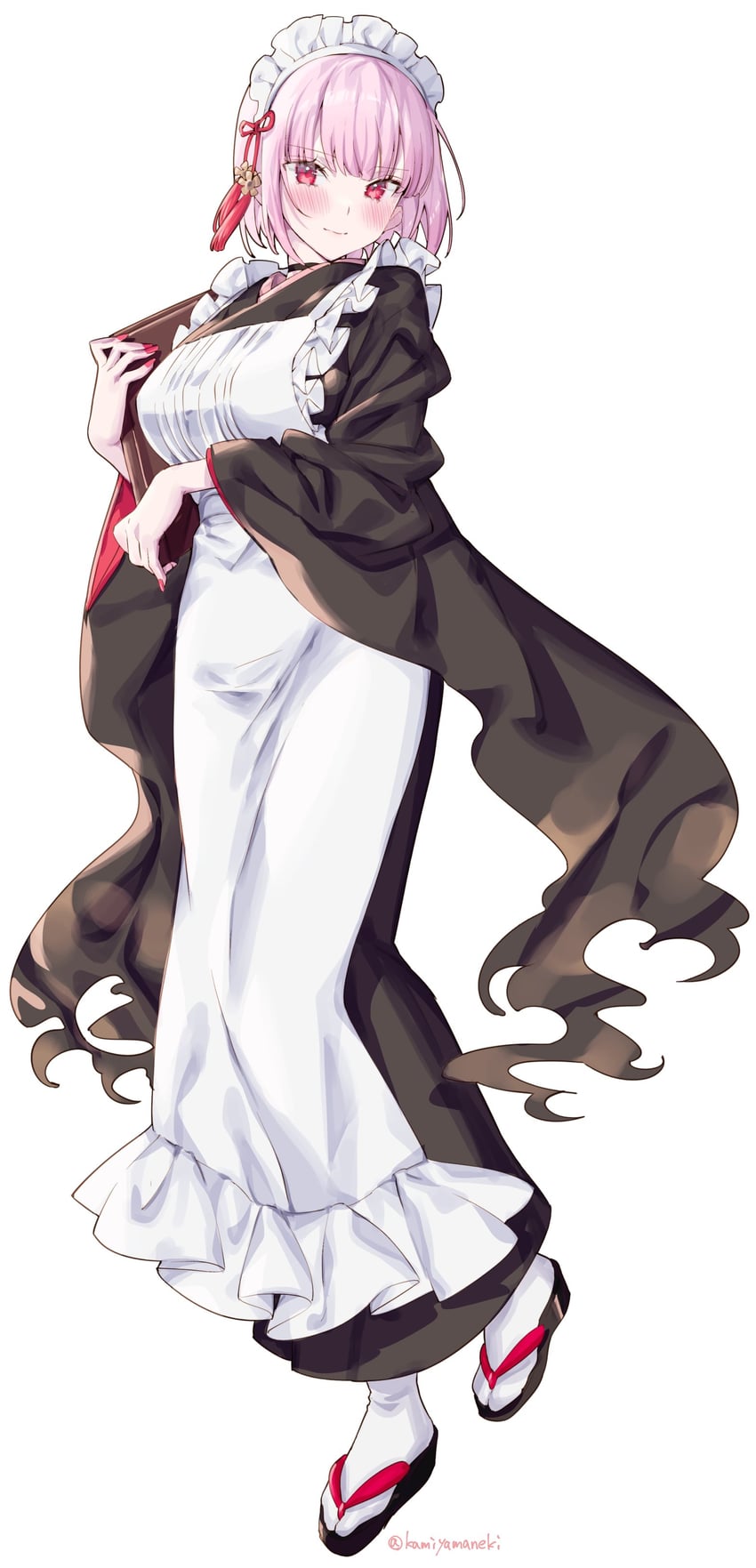mori calliope (hololive and 1 more) drawn by kamiya_maneki