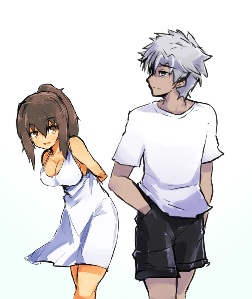 emiya kiritsugu and shirley (fate and 2 more) drawn by depo_(typebaby505)
