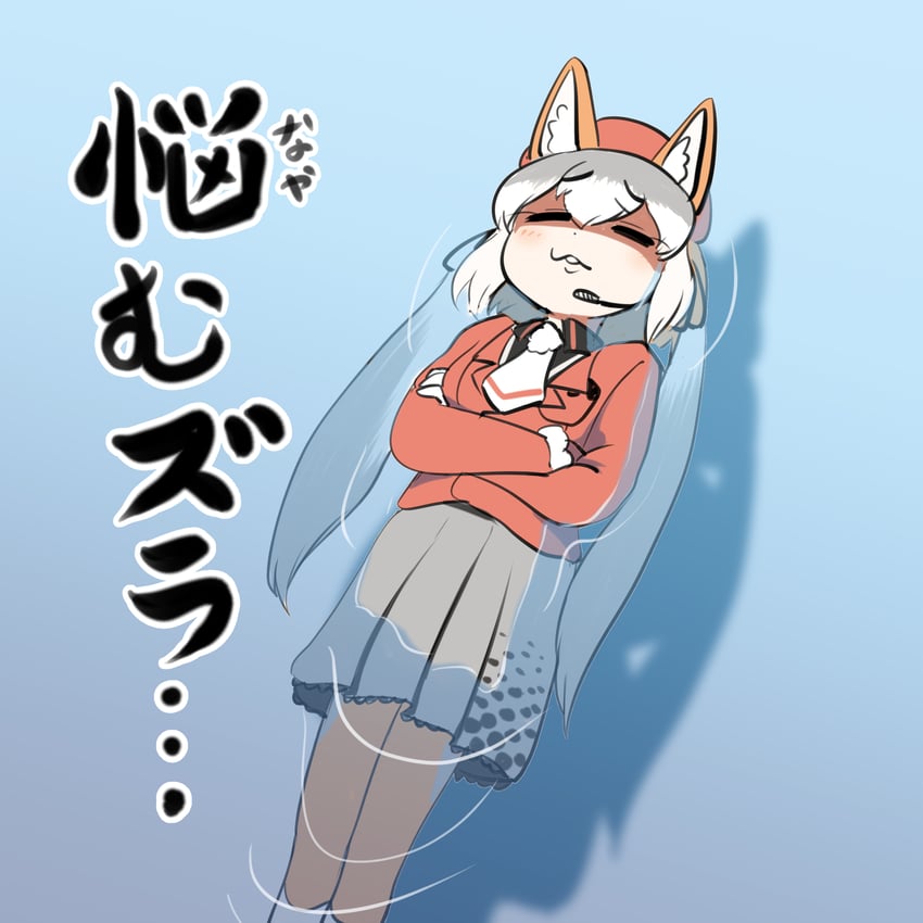 island fox (kemono friends and 1 more) drawn by mcgunngu