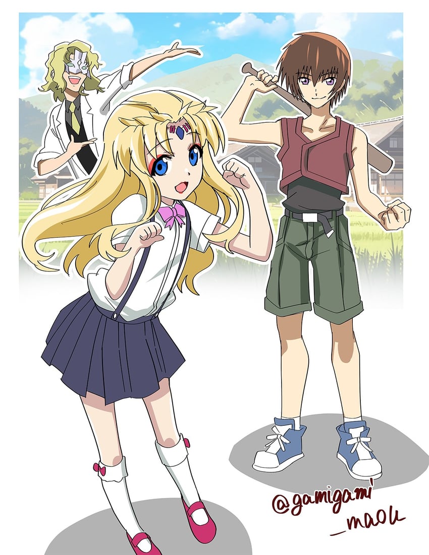 maebara keiichi, kira yamato, tamura yukari, irie kyousuke, rau le creuset, and 3 more (gundam and 3 more) drawn by gamigami_maou_(artist)