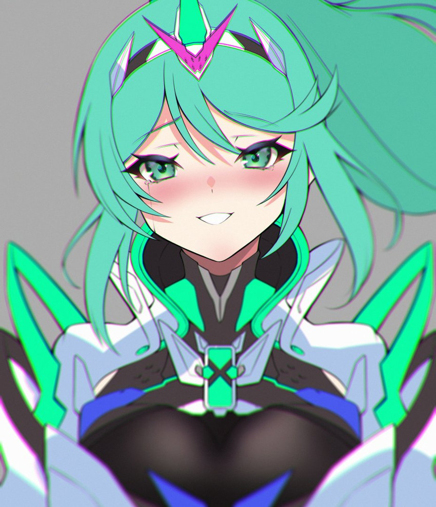 pneuma (xenoblade chronicles and 1 more) drawn by cawang