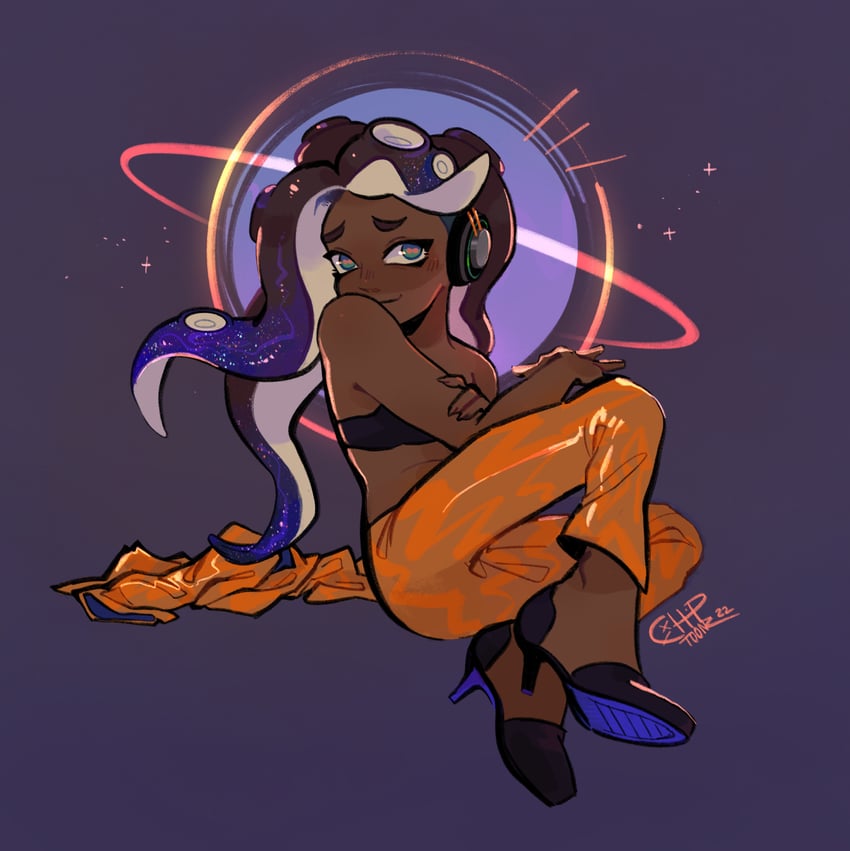 marina (splatoon and 2 more) drawn by chirpy-chips