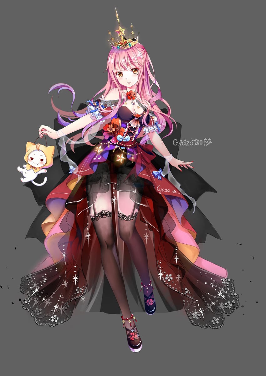 nikki and momo (nikki and 1 more) drawn by gyaza