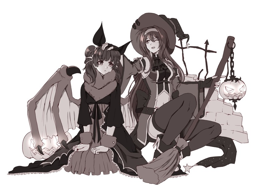 mia and myrrh (fire emblem and 3 more) drawn by wani_(fadgrith)