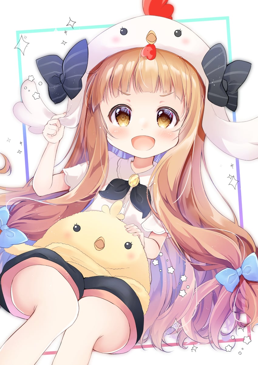 ichihara nina (idolmaster and 1 more) drawn by fukaya_rin