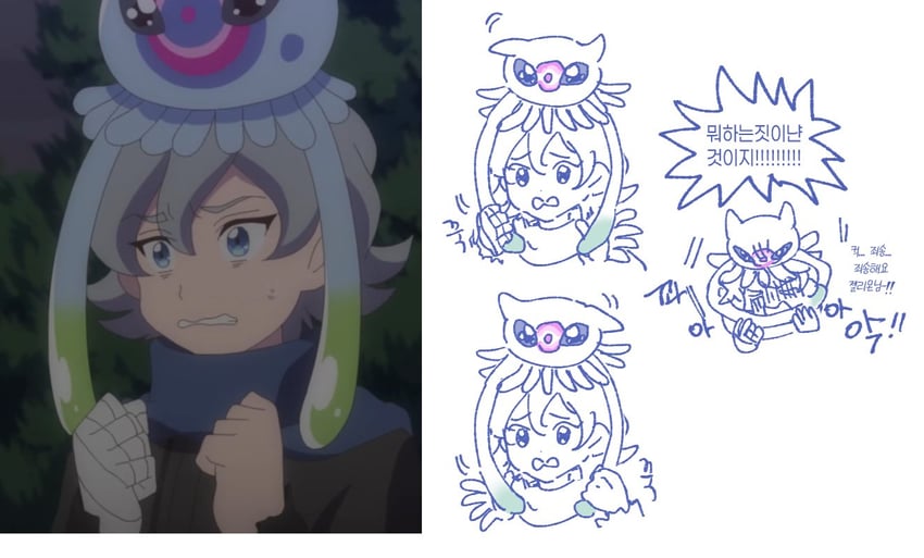 jellymon and higashimitarai kiyoshiro (digimon and 1 more) drawn by br4vehero