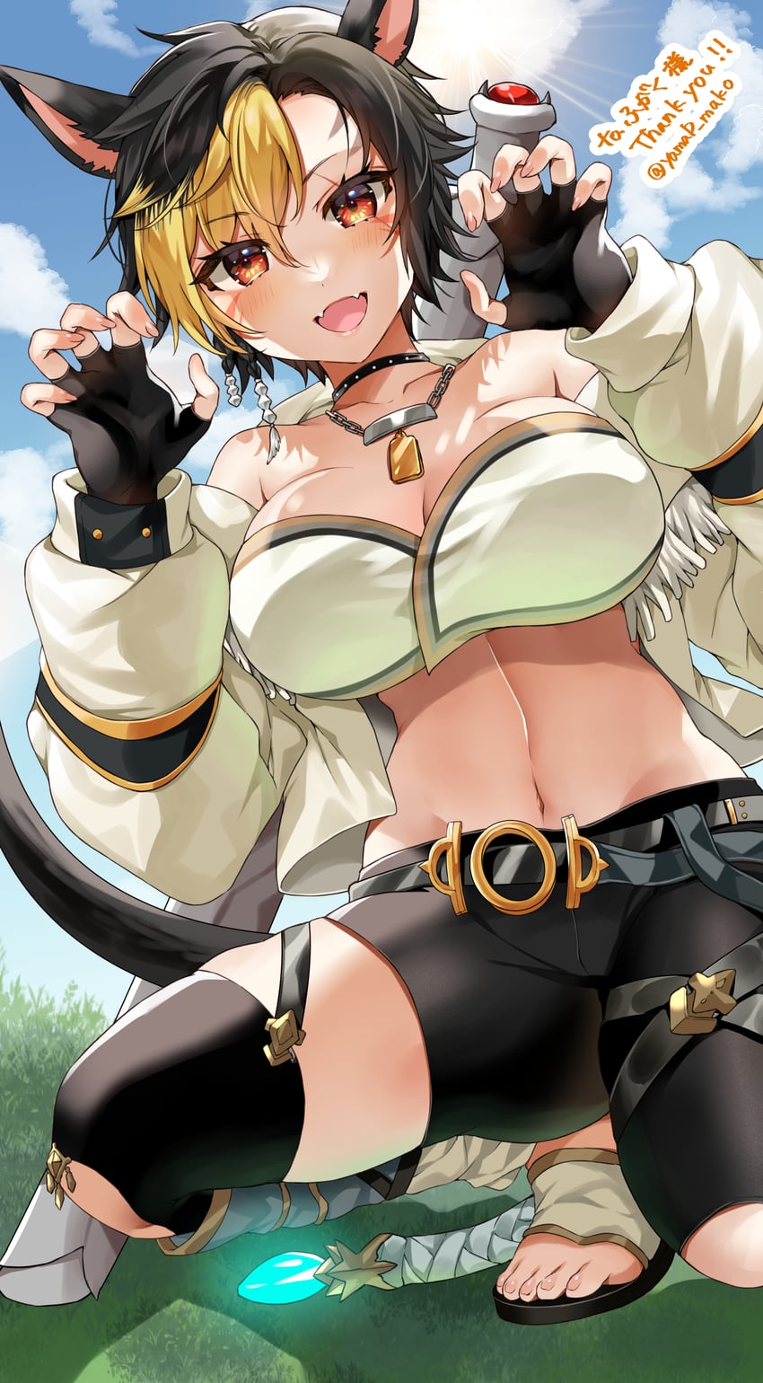 warrior of light (final fantasy and 1 more) drawn by yam_(yamap_mako)
