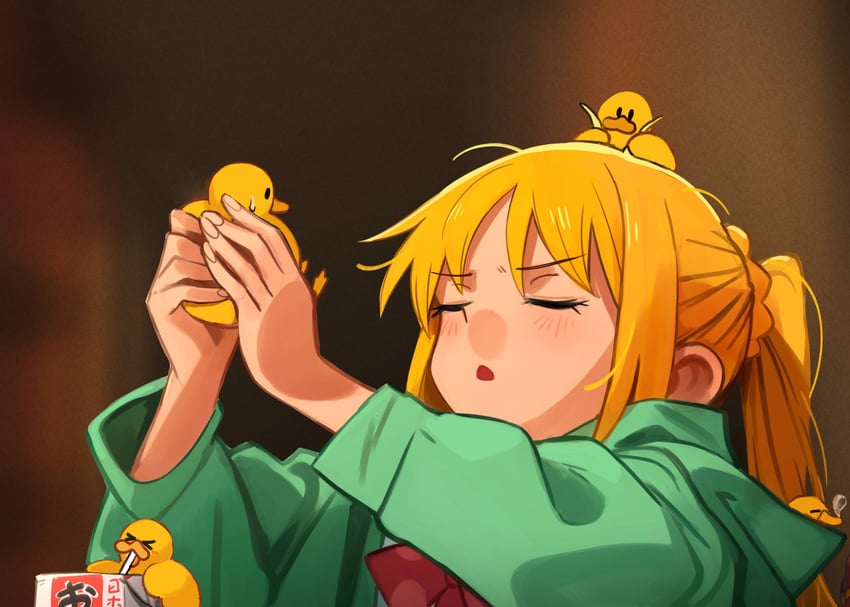 ijichi nijika (bocchi the rock!) drawn by diva_(hyxpk) and khyle.