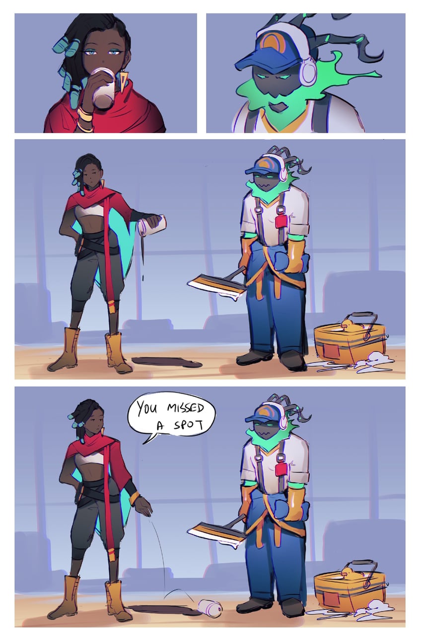 thresh, senna, janitor thresh, and true damage senna (league of legends) drawn by sudo_(pseudostars)