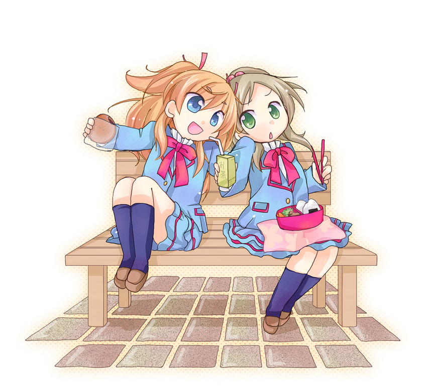 houjou hibiki and minamino kanade (precure and 1 more) drawn by furui_suguri