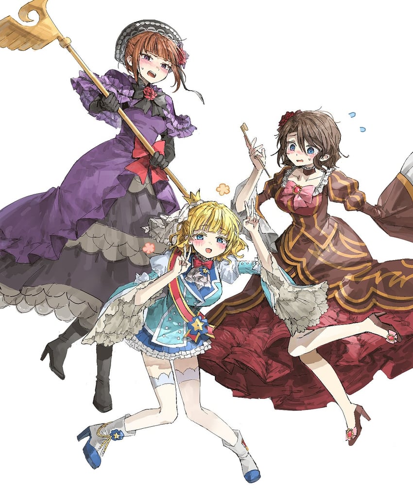 beatrice, shannon, eva beatrice, ushiromiya eva, piece, and 1 more (umineko no naku koro ni) drawn by ghkdakrh1129