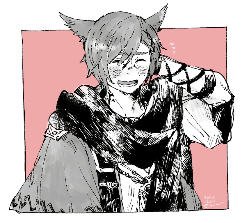g'raha tia (final fantasy and 1 more) drawn by itowo_(itowc)