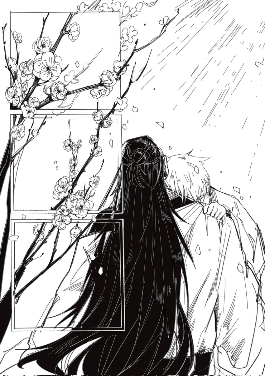 gojou satoru and getou suguru (jujutsu kaisen) drawn by kimberlysc91322