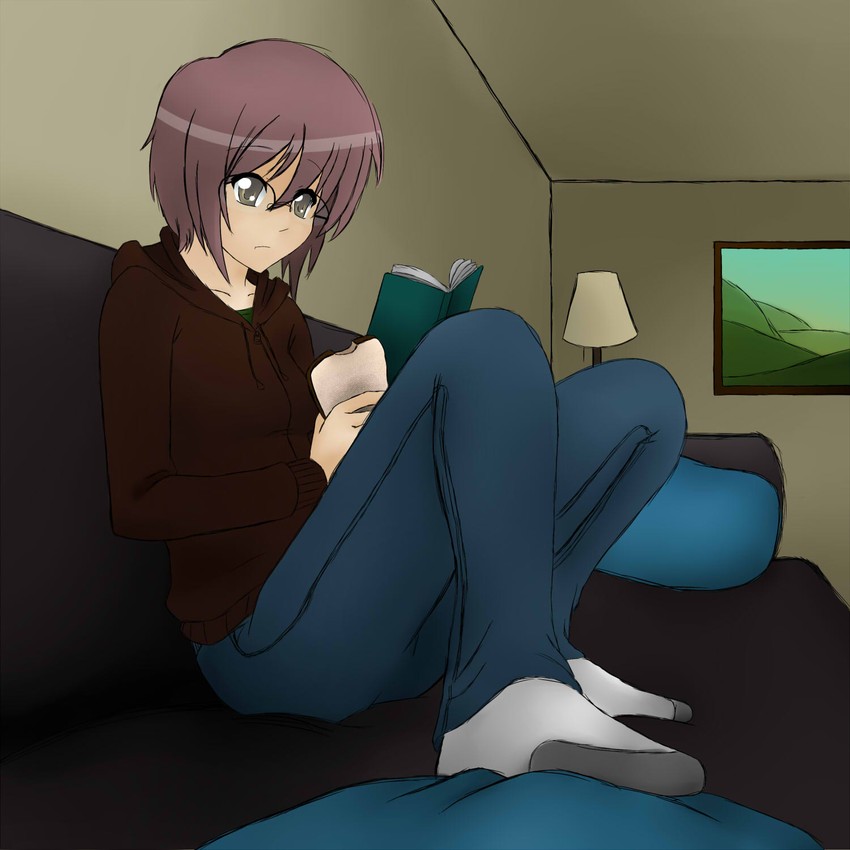 nagato yuki (suzumiya haruhi no yuuutsu) drawn by hisao-kun