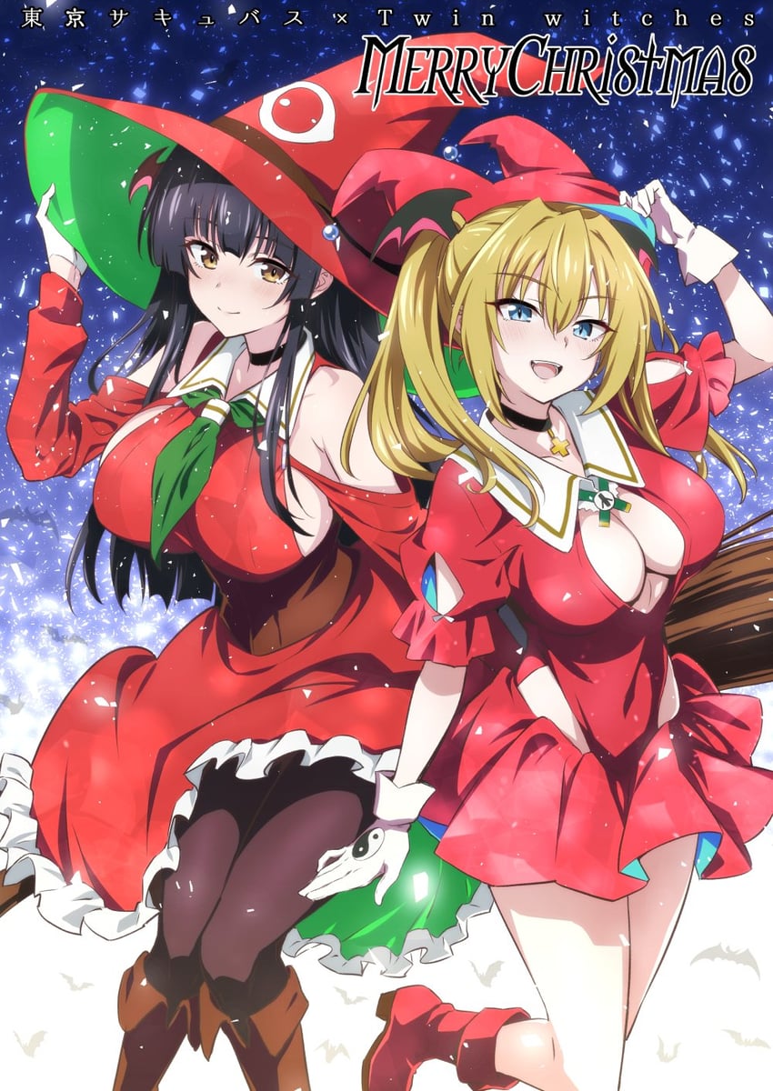 stella flavia and yuna (original and 1 more) drawn by nakahira_guy