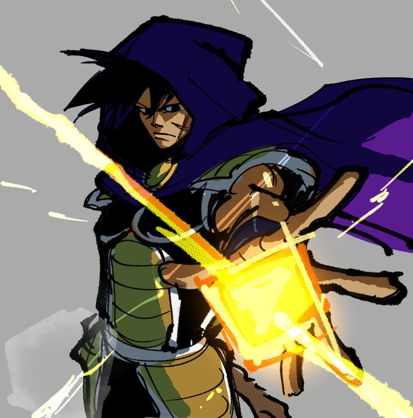 bardock (dragon ball and 1 more) drawn by bonesaw_(rdkshinku)