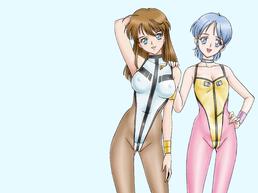 mia alice and lambda nom (dangaiou) drawn by tate_machi