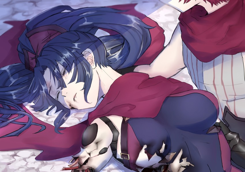 katou danzou and fuuma kotarou (fate and 1 more) drawn by pettarou