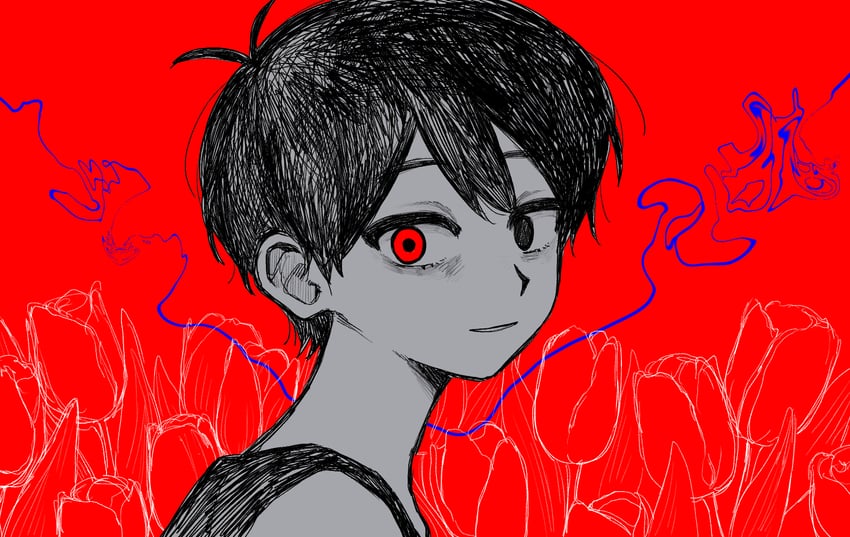 omori (omori) drawn by rou_(h_s_sinrin)