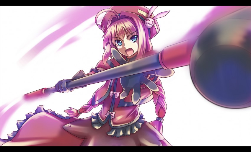 vita and graf eisen (lyrical nanoha and 2 more) drawn by akiyasu