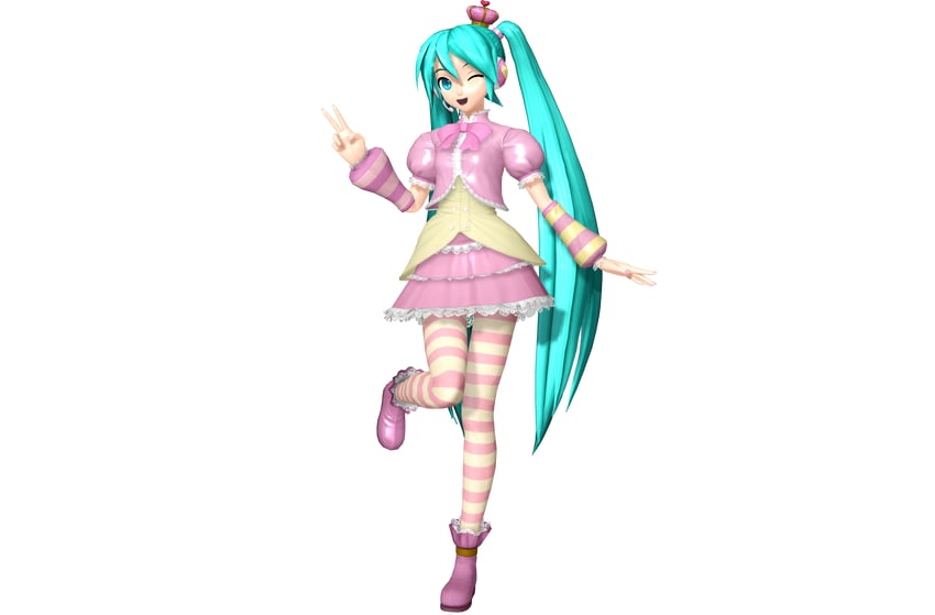 hatsune miku (vocaloid and 2 more)