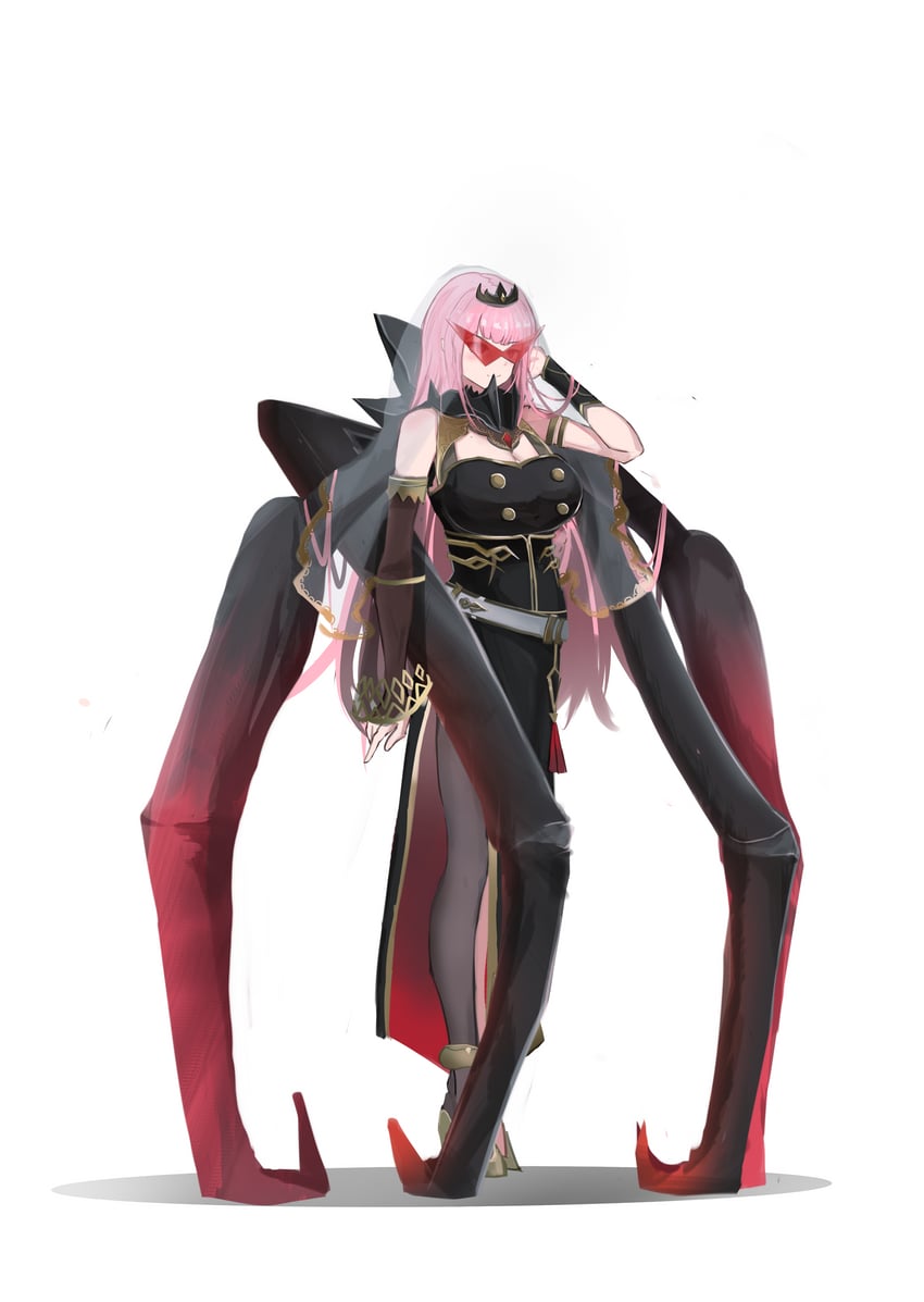 mori calliope and muto (hololive and 3 more) drawn by baozha_agong
