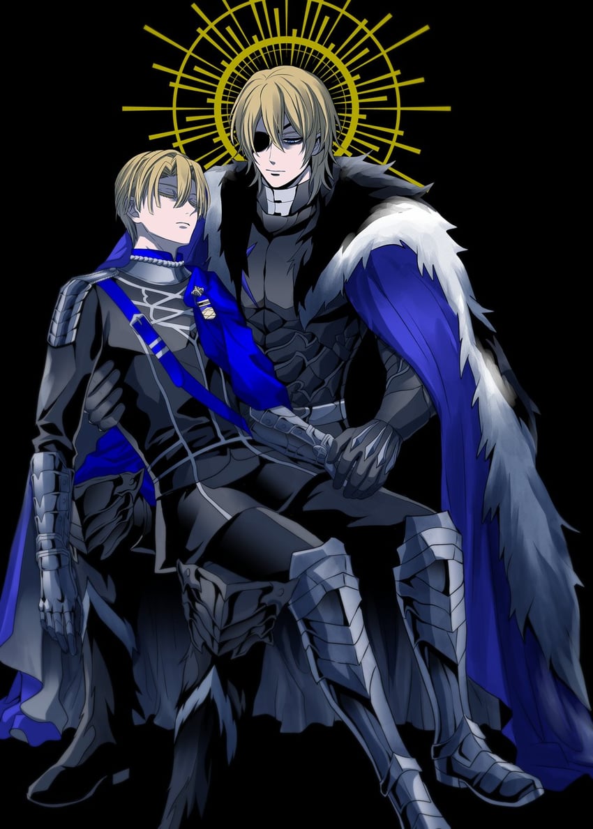 dimitri alexandre blaiddyd (fire emblem and 1 more) drawn by megubiru