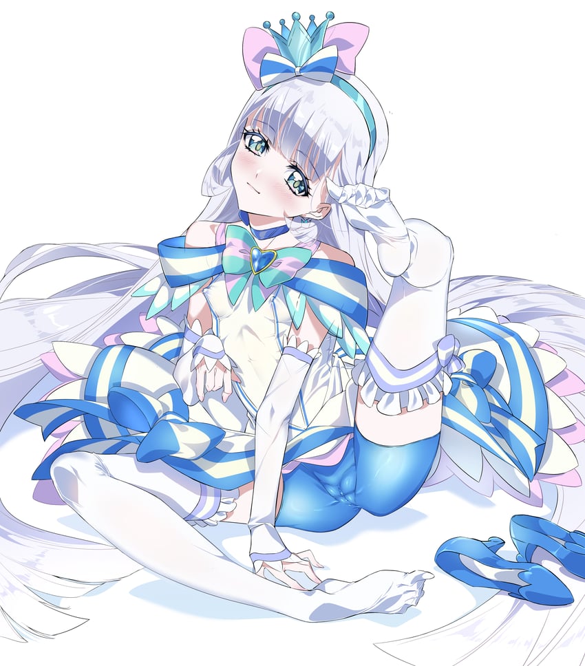 nekoyashiki yuki and cure nyammy (precure and 1 more) drawn by niko_(tama)