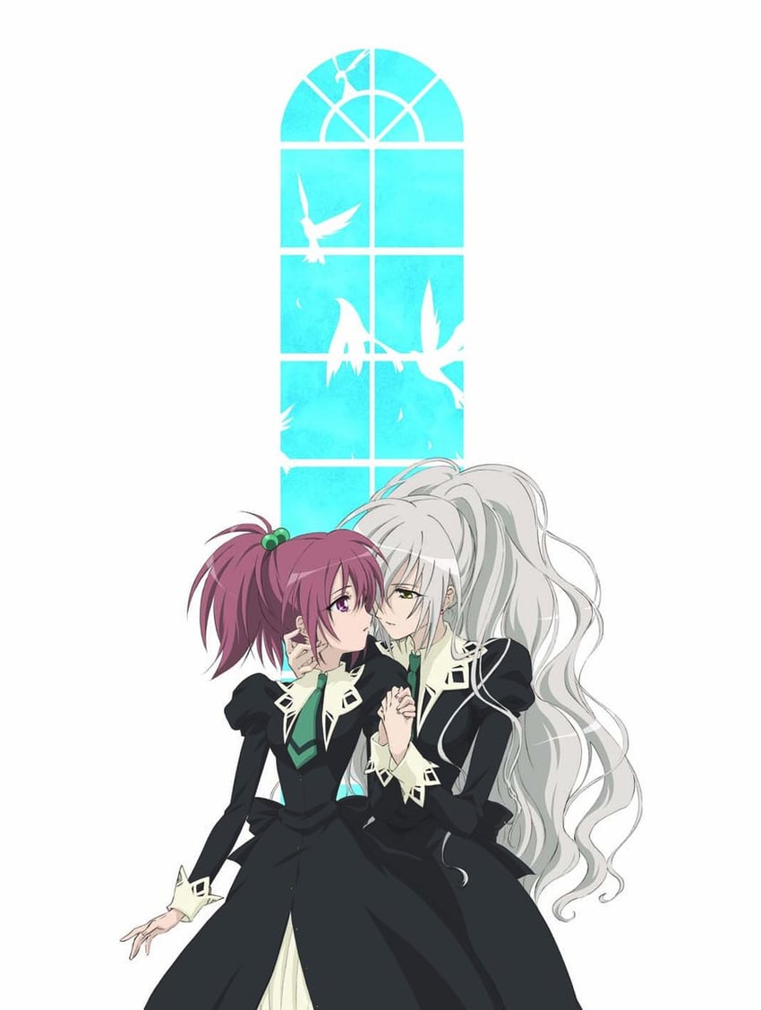 aoi nagisa and hanazono shizuma (strawberry panic!) drawn by numata_seiya