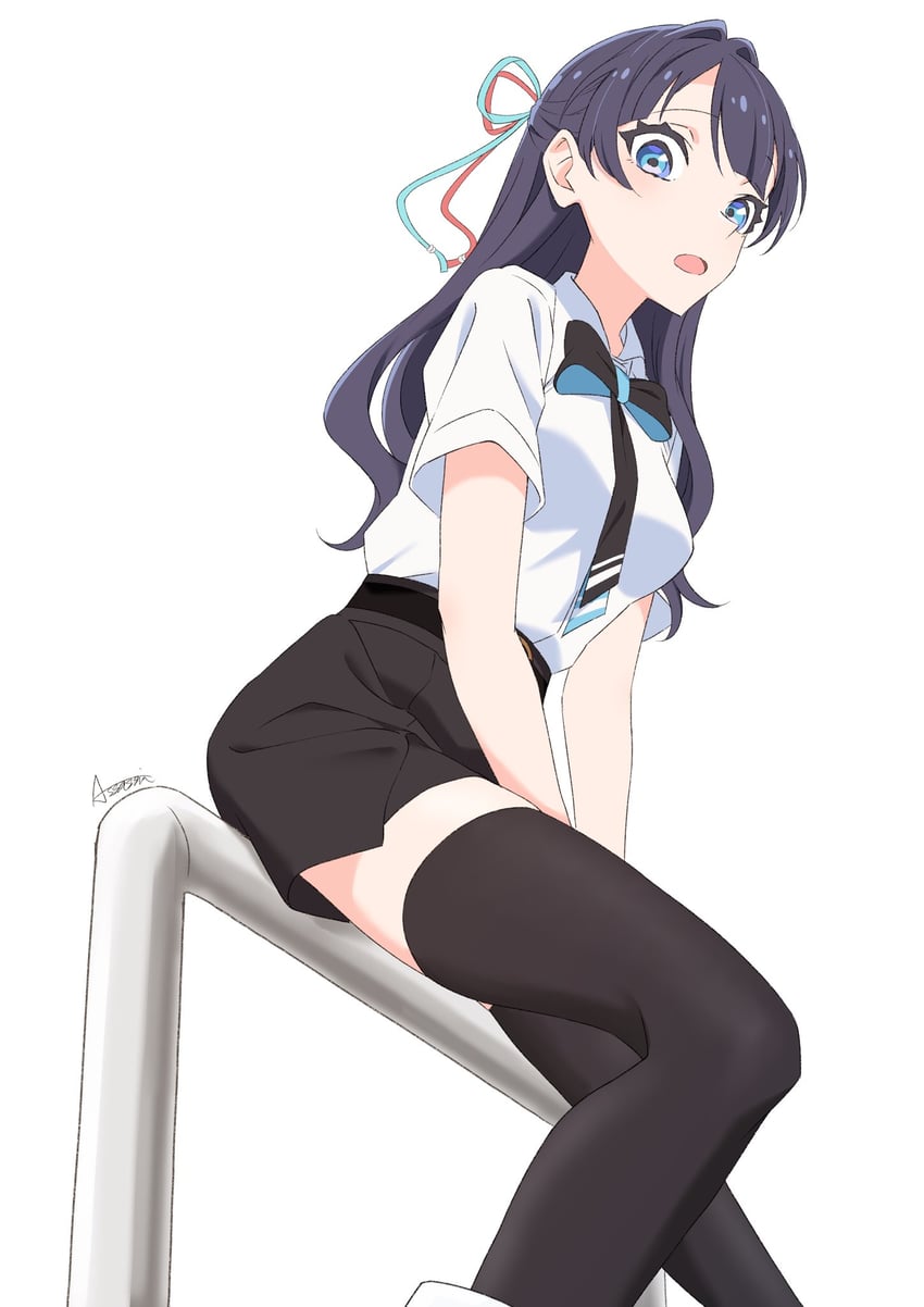 murano sayaka (love live! and 1 more) drawn by assassin_(pencilblood76)
