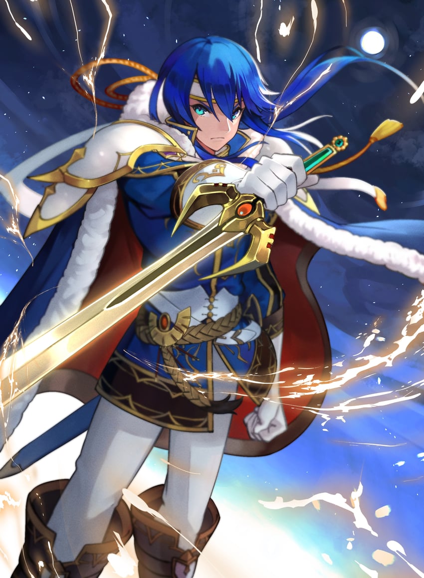 seliph (fire emblem and 1 more) drawn by teo_(telo_ruka)