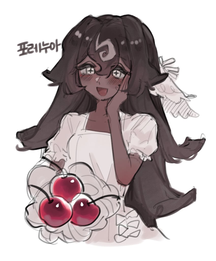 black forest cookie (cookie run and 1 more) drawn by ektlgoqhwl