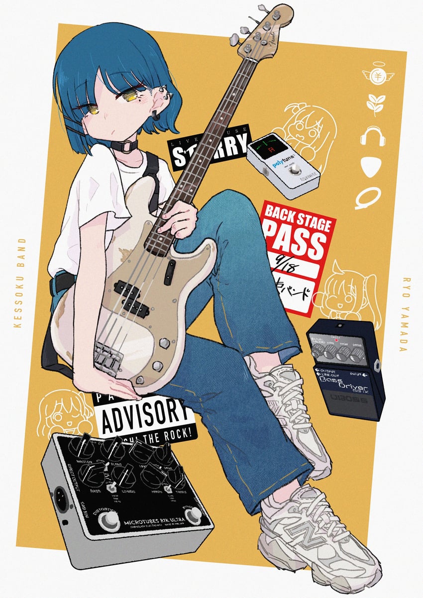gotoh hitori, kita ikuyo, ijichi nijika, and yamada ryo (bocchi the rock! and 1 more) drawn by yuuho