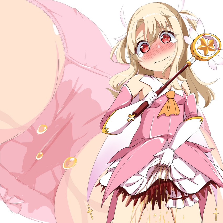 illyasviel von einzbern, prisma illya, and magical ruby (fate and 1 more) drawn by kuu_nekoneko