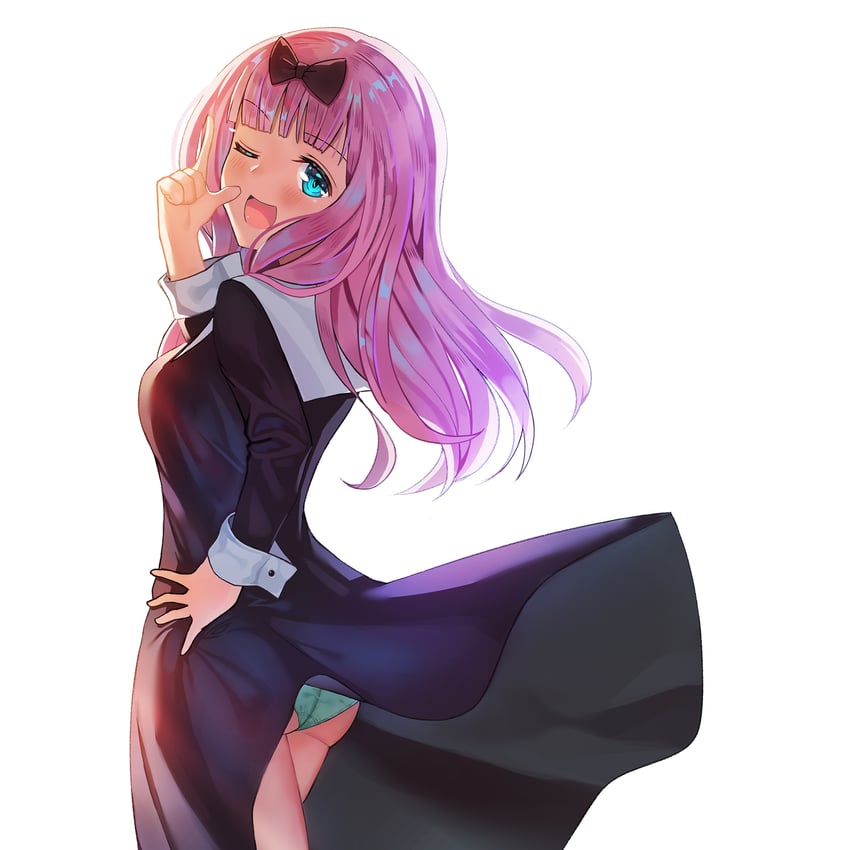 fujiwara chika (kaguya-sama wa kokurasetai ~tensai-tachi no renai zunousen~) drawn by tutler