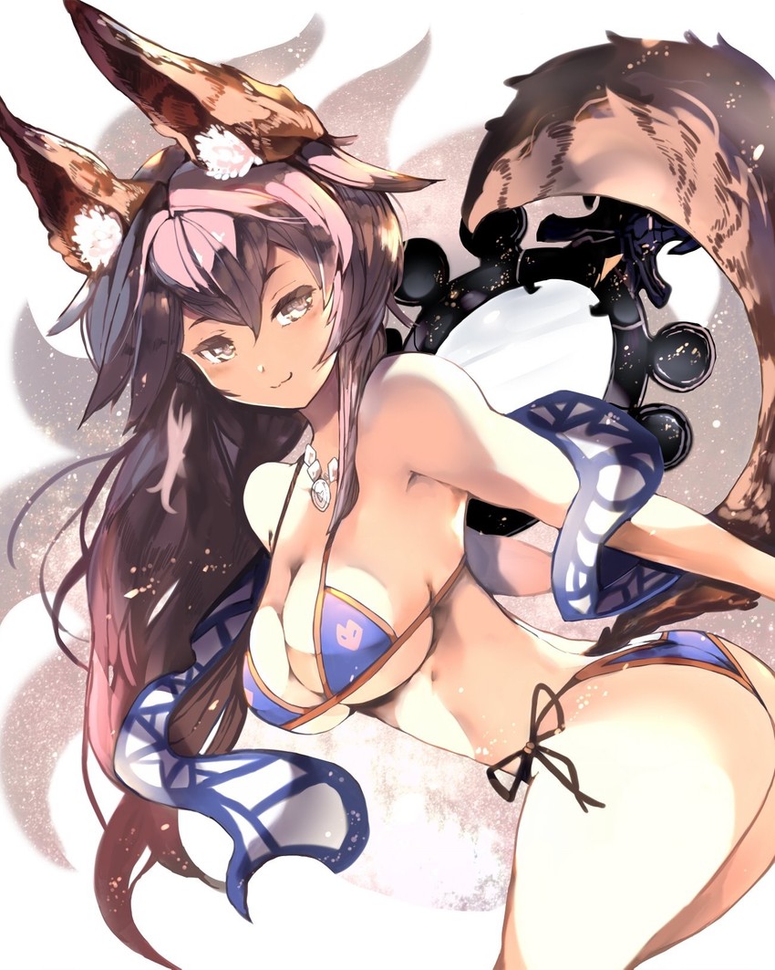 tamamo and tamamo no mae (fate and 1 more) drawn by kyuu_(plastic_night_q)