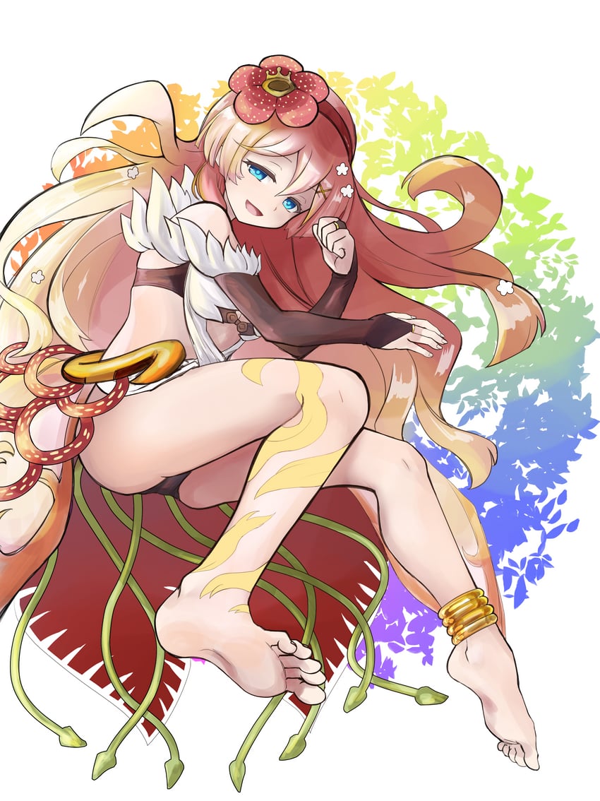 traptrix rafflesia (yu-gi-oh!) drawn by tora_(oyabaka_tora)