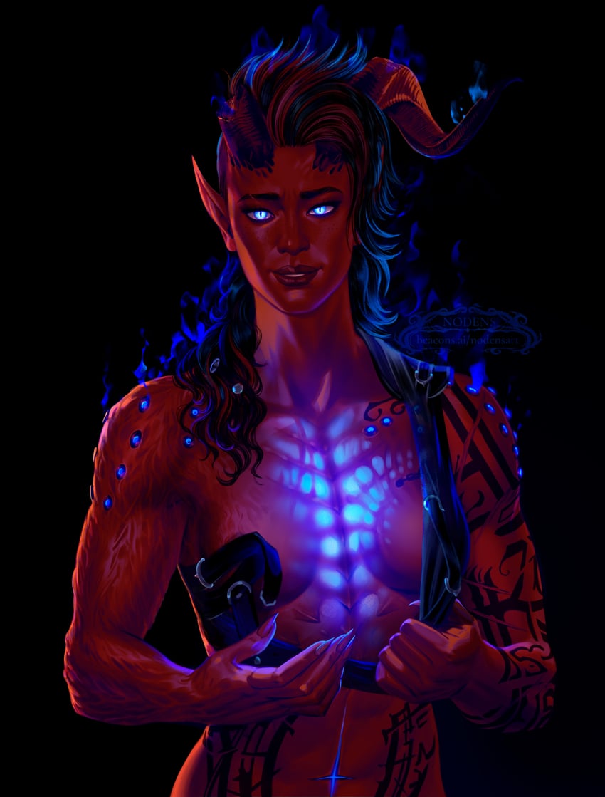 karlach (dungeons & dragons and 2 more) drawn by nodensart