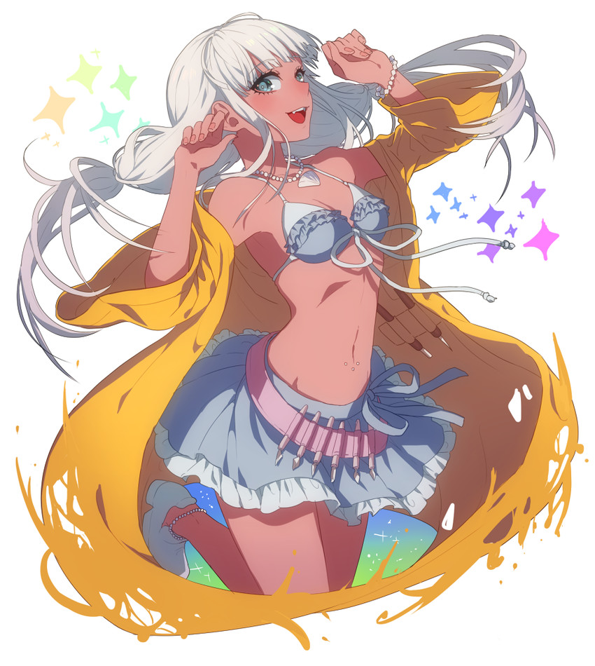 yonaga angie (danganronpa and 1 more) drawn by kogarashi_8