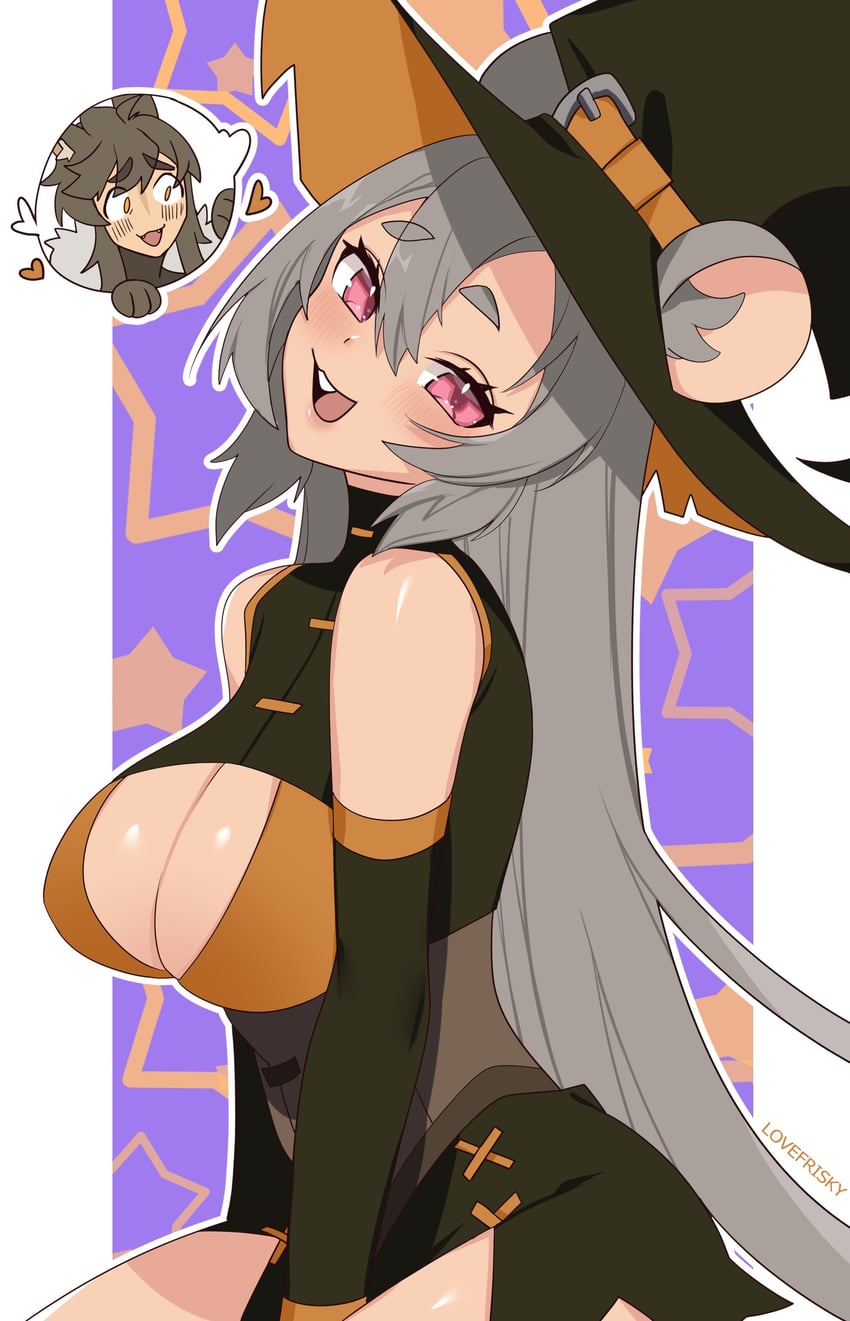 boo the rat and basil (indie virtual youtuber) drawn by lovefrisky