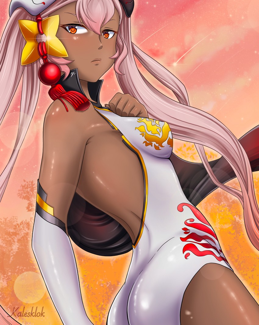 laevatein (fire emblem and 1 more) drawn by kalesklok