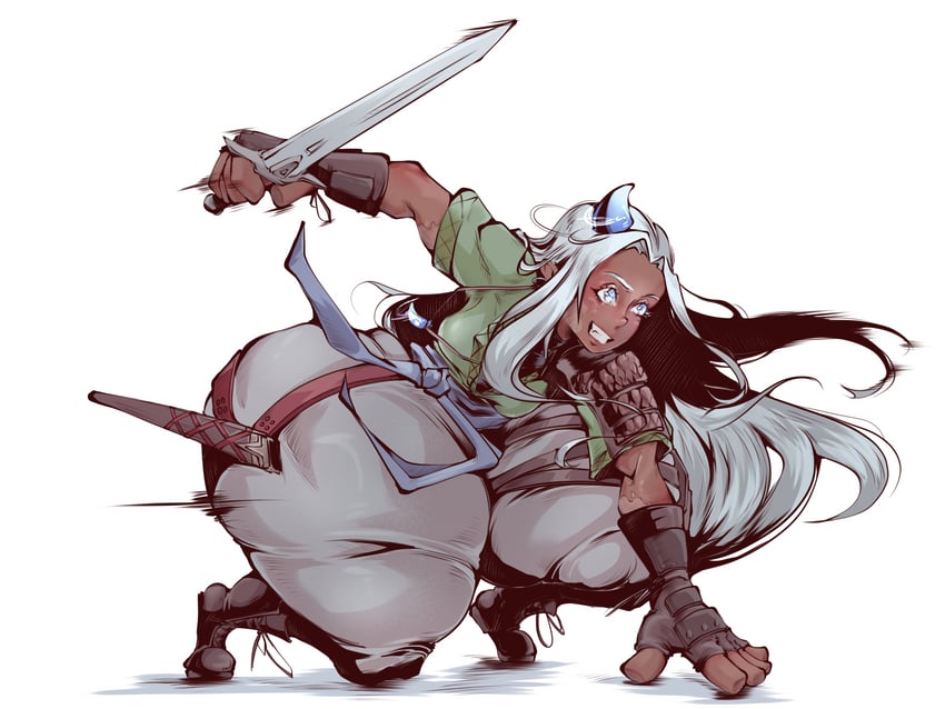 elizabeth achenus kris (original and 1 more) drawn by theo_kris_(artist)
