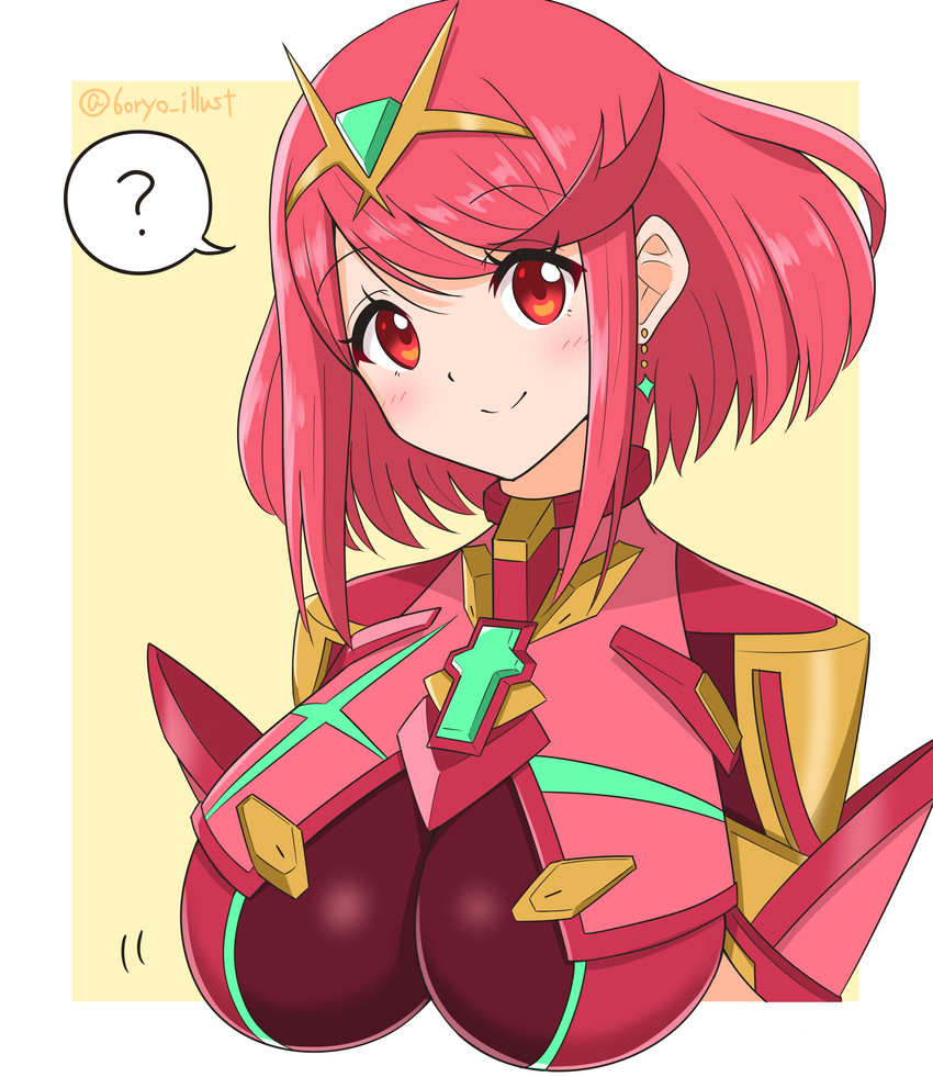 pyra (xenoblade chronicles and 1 more) drawn by ryochan96154