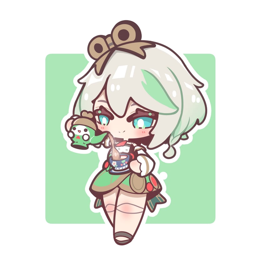 cecilia immergreen (hololive and 1 more) drawn by decrilus
