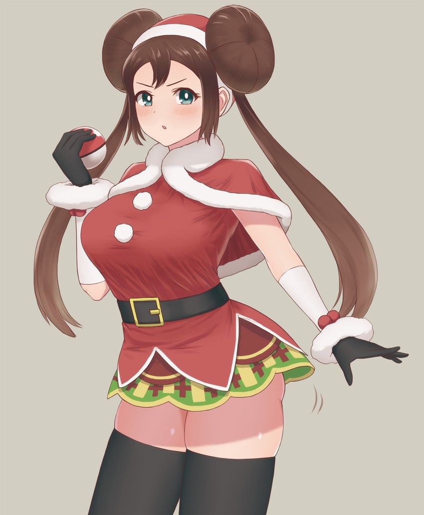 rosa (pokemon and 1 more) drawn by mil_k_vanilla